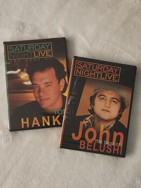 📺 SNL "The Best Of" DVD Set: John Belushi & Tom Hanks 2 Dvds Nwt Factory Sealed
